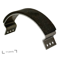 Belagträger 125x25 für Fliehkraftkupplung 125 mm