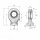 Hydraulik-Gelenkkopf WS 70 C