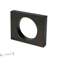 Lasche Bolzen-Lasche für Bolzen Durchmesser 45 mm eckig