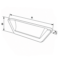 Seitensichel 506x76x25