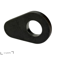 Lasche Bolzen-Lasche für Bolzen Durchmesser 35 mm oval
