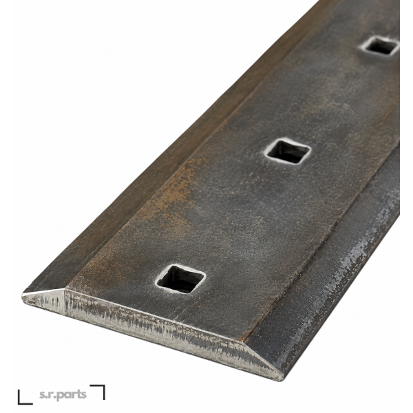 Unterschraubmesser, gebohrt HB 500 203x25 mm Ø 3/4